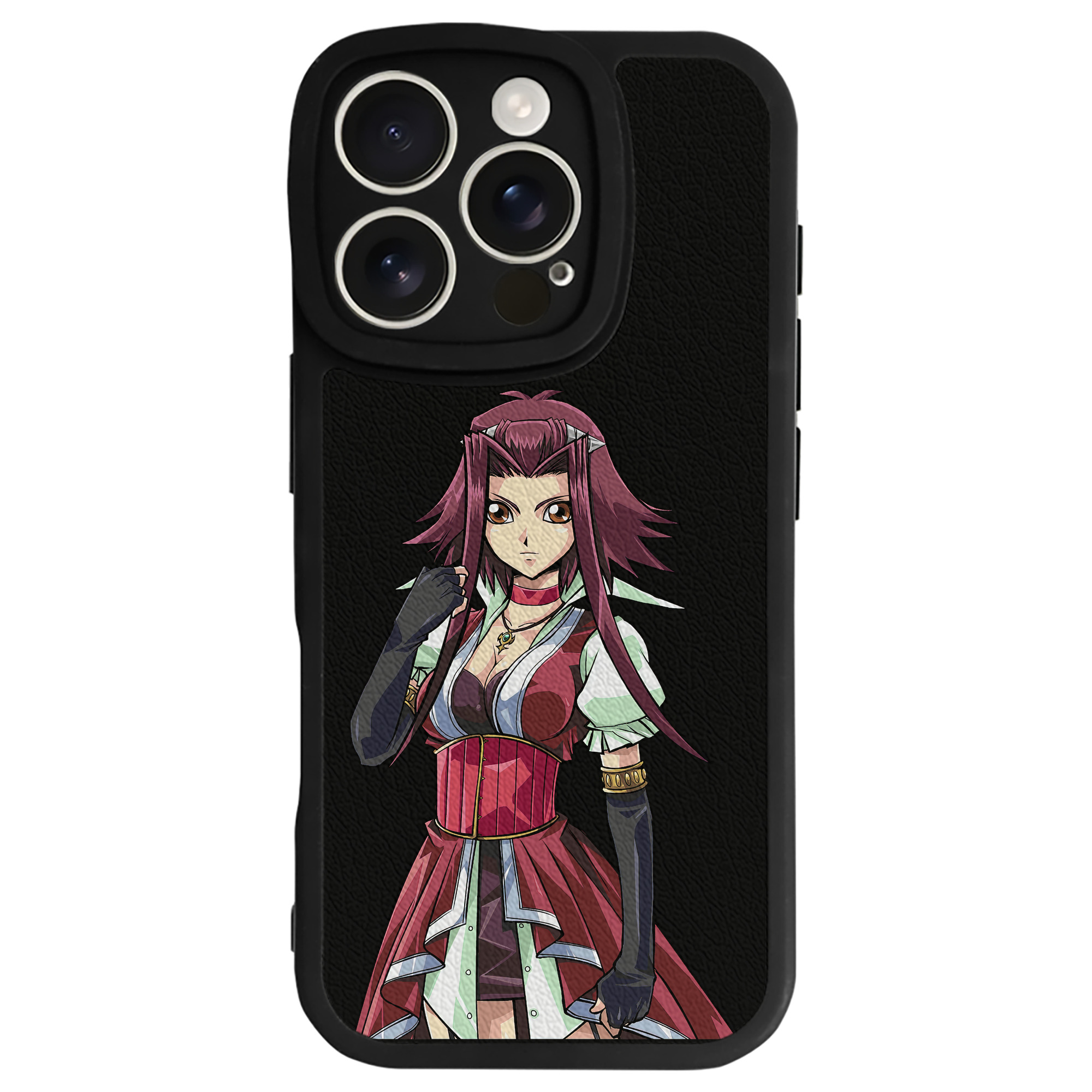遊☆戯☆王 Yu-Gi-Oh! 【iPhone 16シリーズ対応】シリコンスマホケース（レザー調） 材質：シリコン